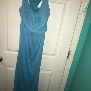 David’s Bridal bridesmaids dress size 8 color:Malibu